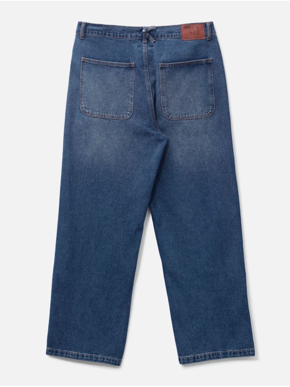 Kidsuper Studio Face-Patchwork straight-Leg Jeans - Picture 2 of 2